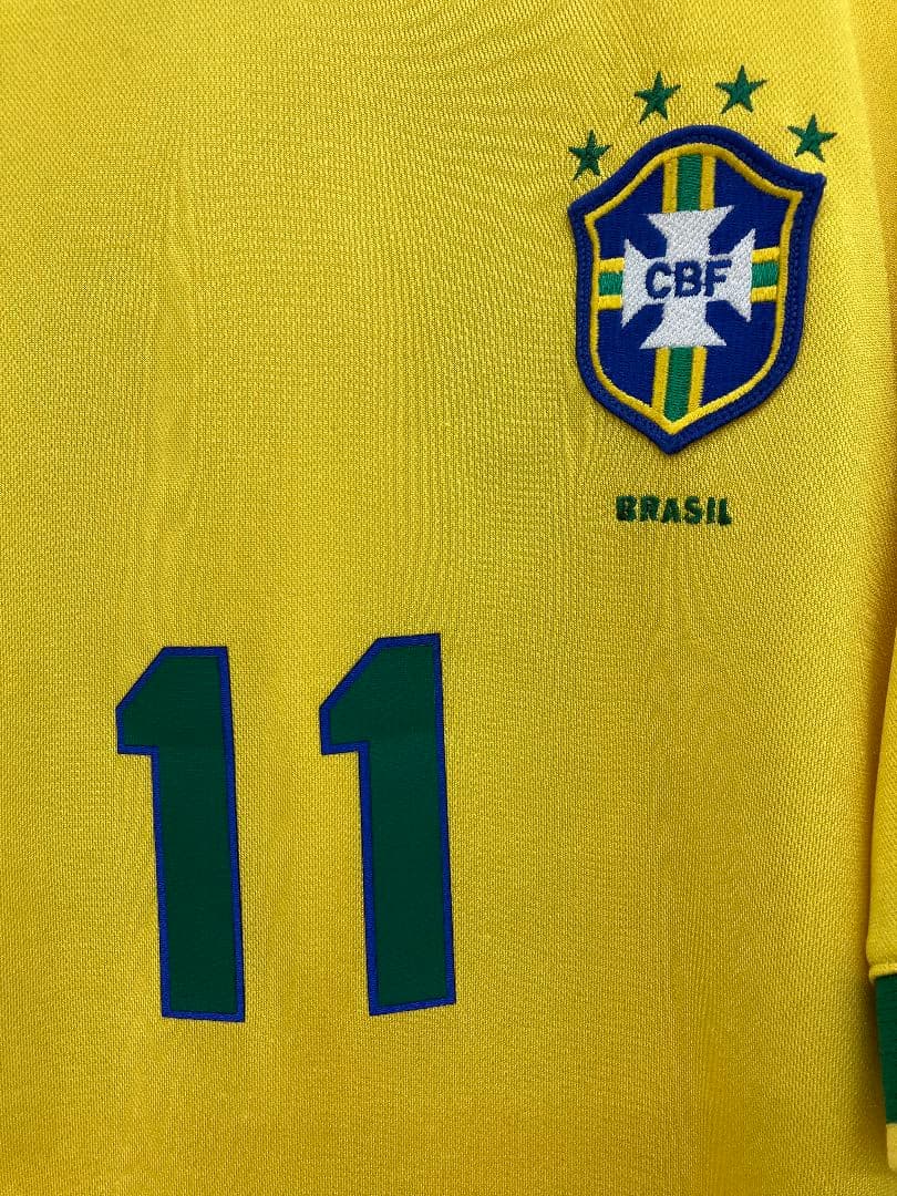 1997 ブラジル代表　ロマーリオ　NIKEオフィシャル　当時物ユニフォーム