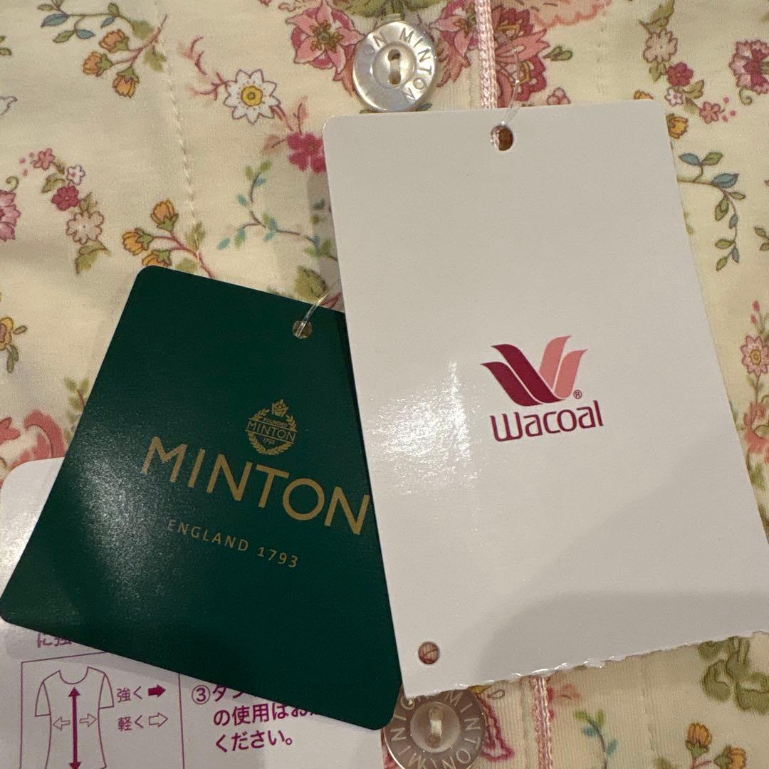 MINTON Wacoal 花柄スリープパジャマ S 上下　新品未使用