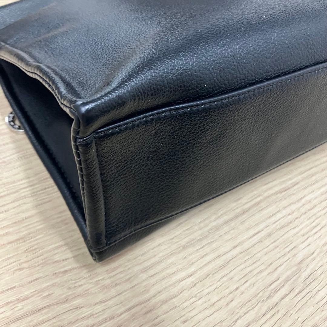 T10401 CASTELBAJAC ブラック トートバッグ