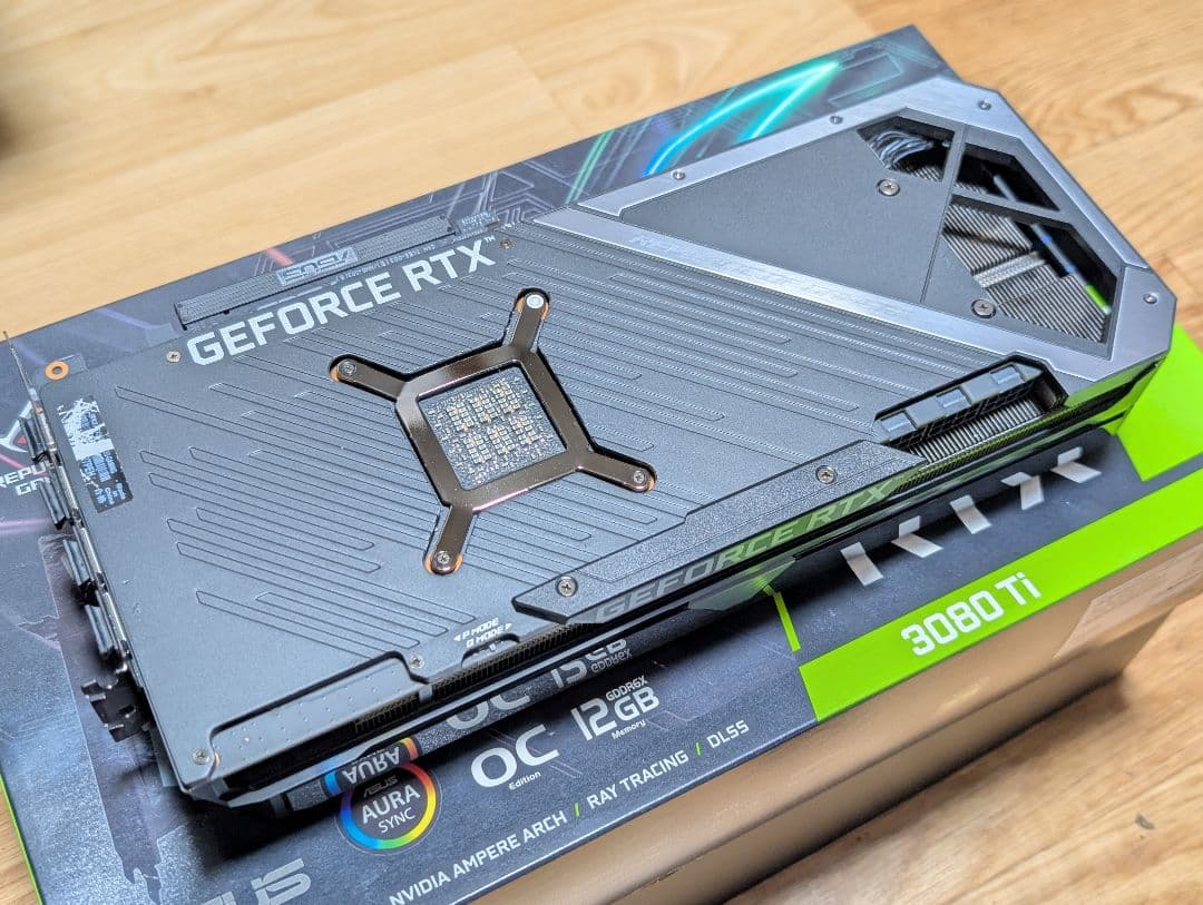 ASUS ROG RTX 3080Ti VRAM 12GB OCモデル