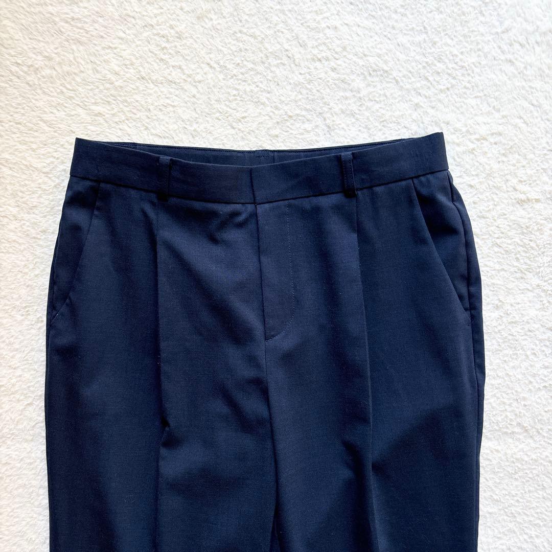 ✨美品✨ グリーンレーベルリラクシング ノーカラー スーツ ネイビー Lサイズ