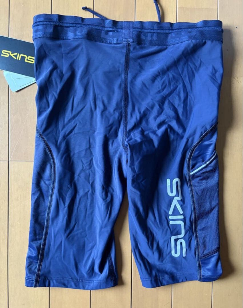 スキンズSKINS着圧 コンプレッション SERIES-3ネイビーMサイズ