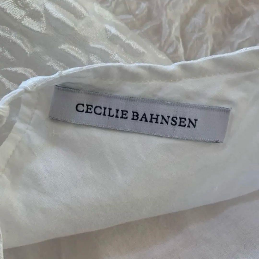 CECILIE BAHNSEN パフスリーブ トップス