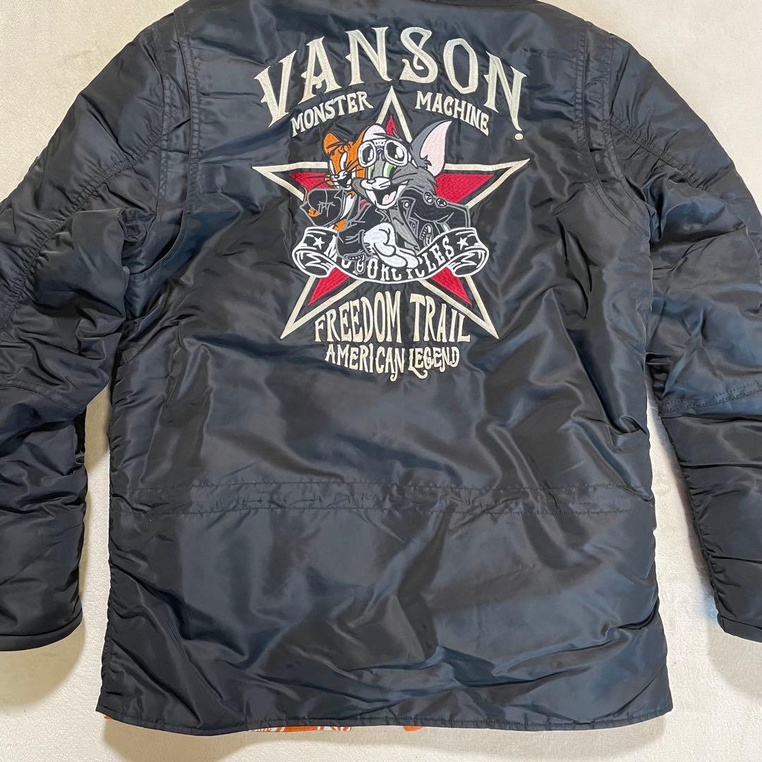 VANSON N-3B トムとジェリー　フライトジャケット　M
