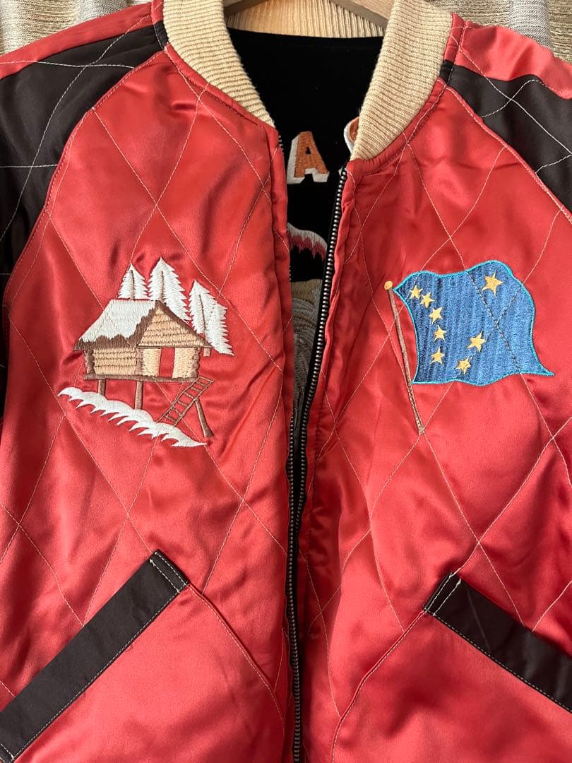 ピ*ン様 テーラー東洋　スカジャン　別珍　アラスカ　M18279 M品番 リバー