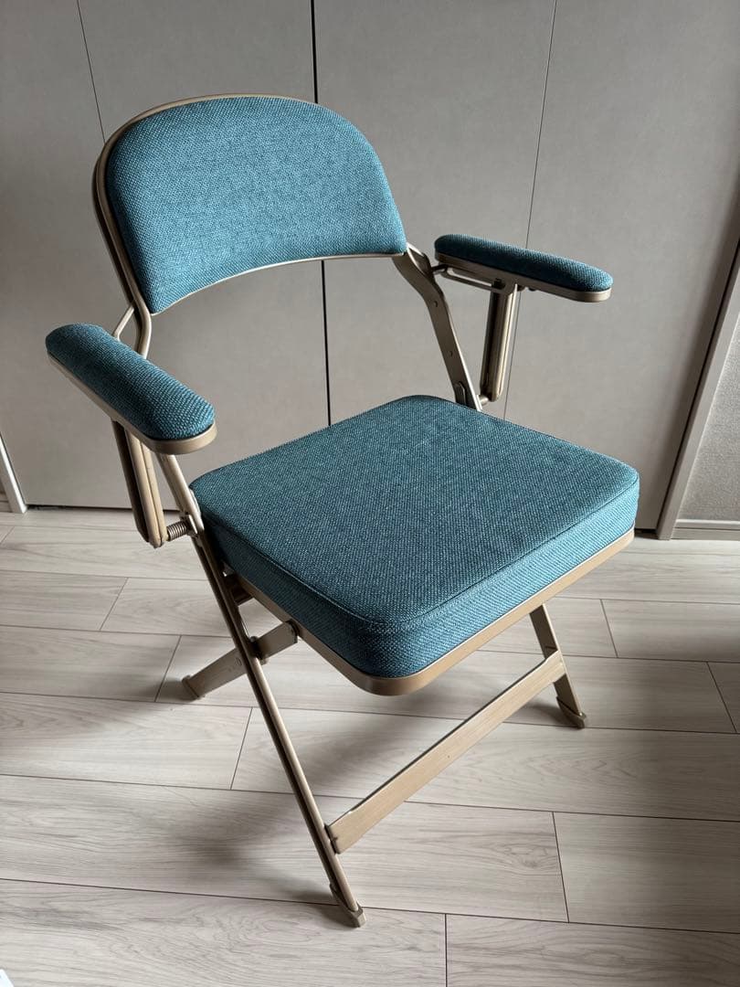 CLARIN　FOLDING CHAIR WITH ARM Teal