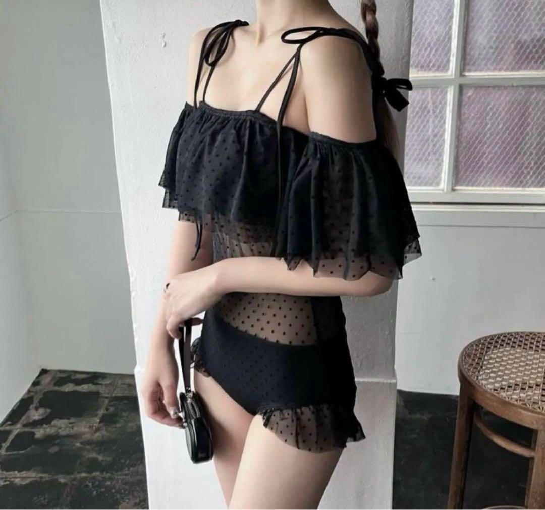 Treat ürself トリートユアセルフ　水着 ブラック