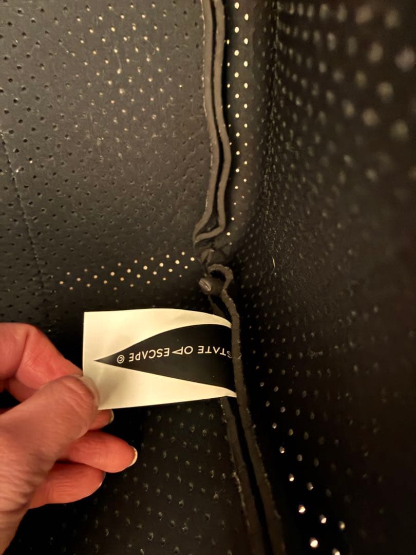 STATE OF ESCAPE ブラック トートバッグ