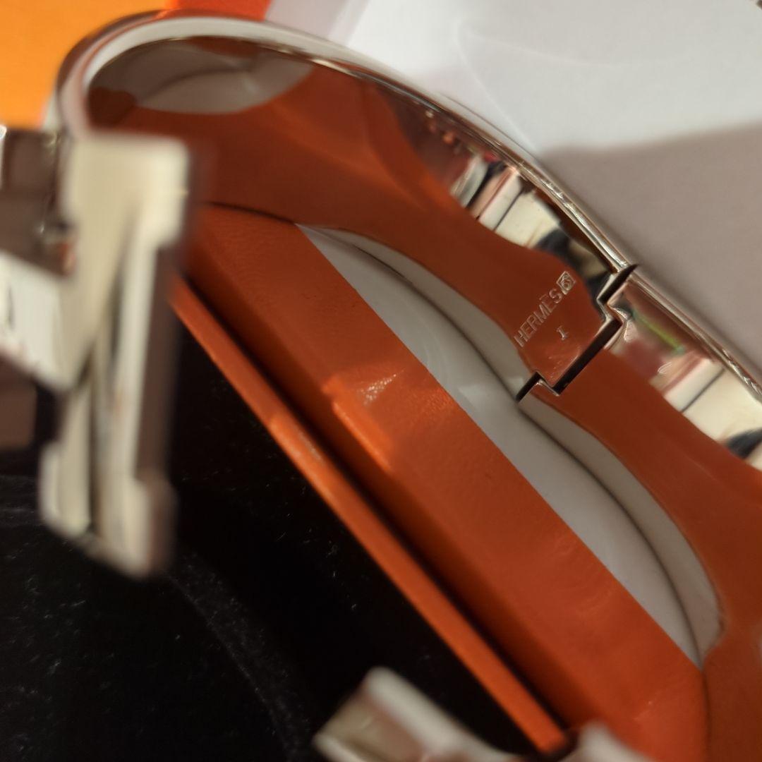 HERMES クリッククラック　 エナメルHバングル
