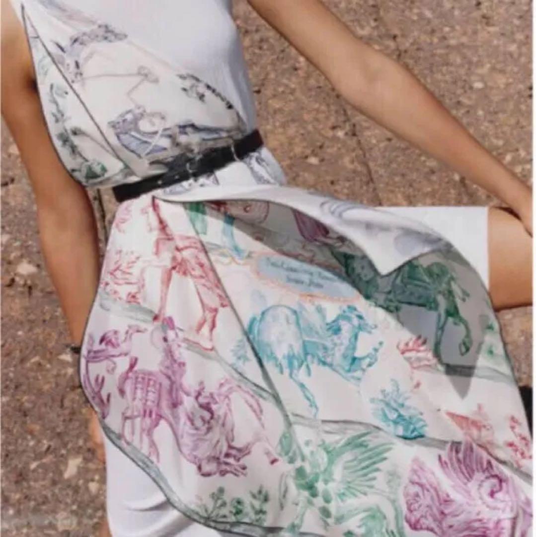 新品未使用HERMESカレ90ダブルフェイス