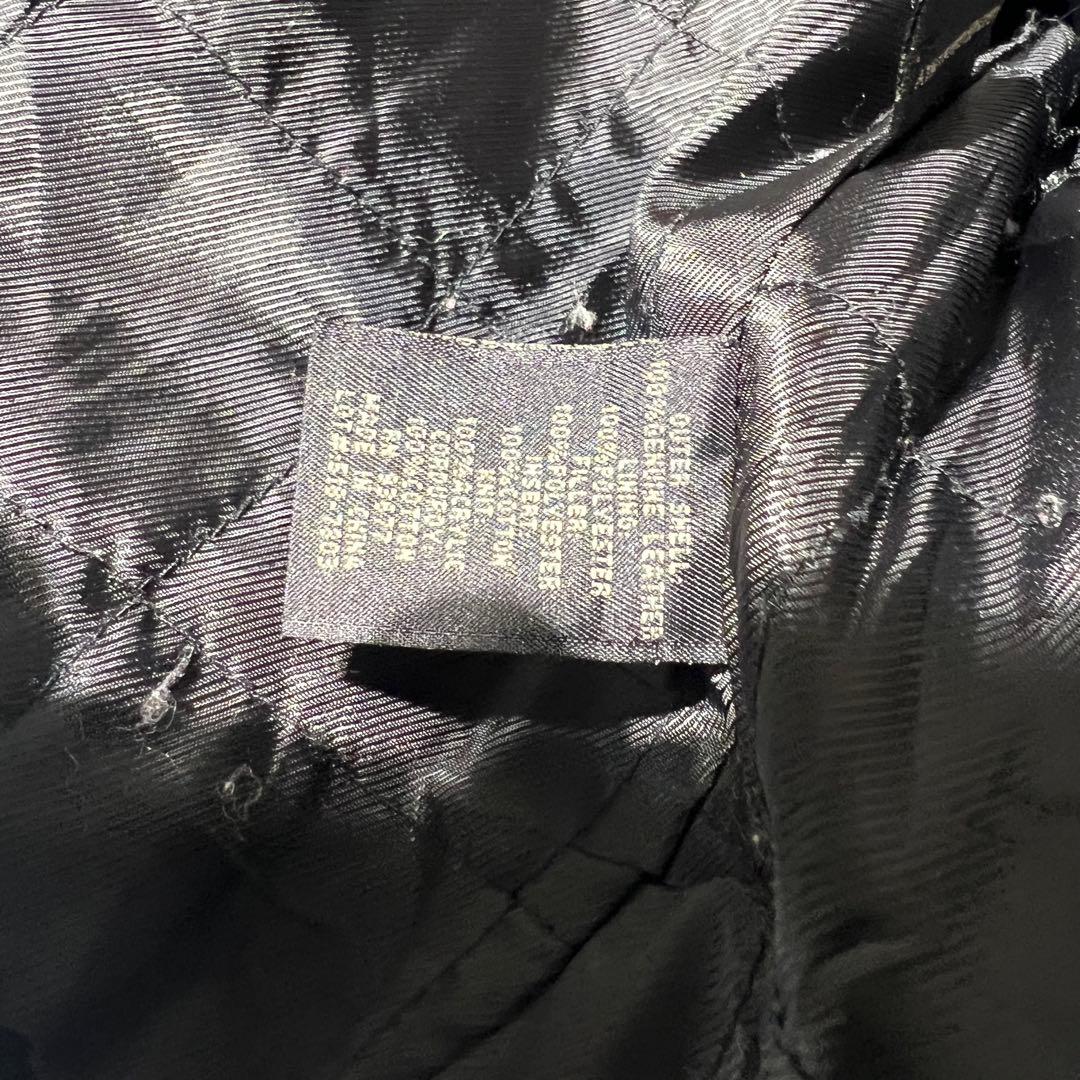 ST JOHN'S BAY 90's 00's レザージャケット　黒 2XL