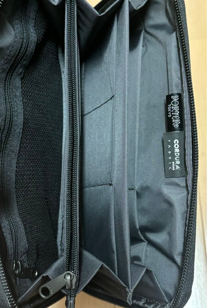 PORTER トラベルウォレット 黒色 美品