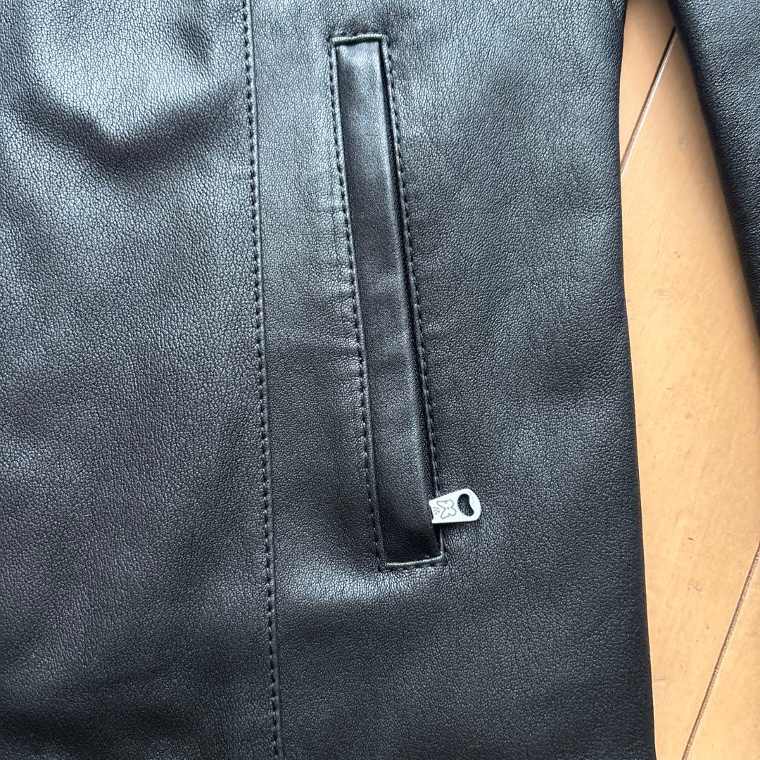 MaxMara Weekend 黒レザージャケット