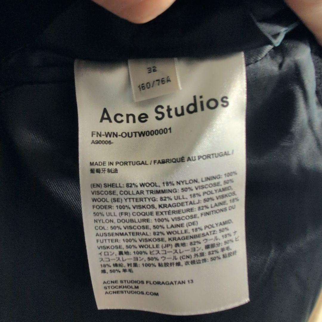 専用☆美品　Acne Studios ブラック チェスターコート