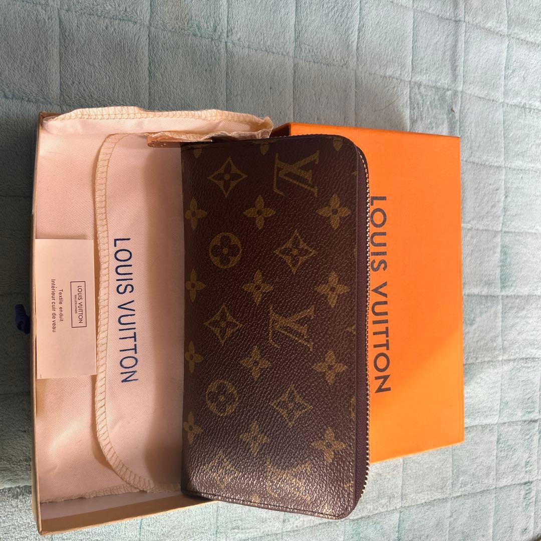 LOUIS VUITTON ブラウン長財布