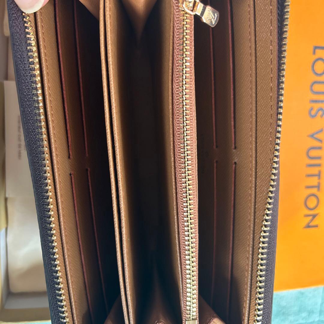 LOUIS VUITTON ブラウン長財布