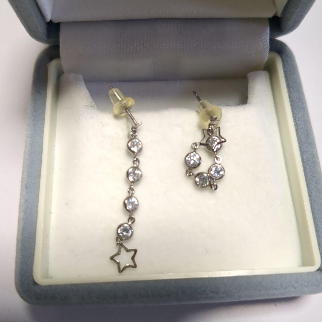 2wayクリスタルピアスセット