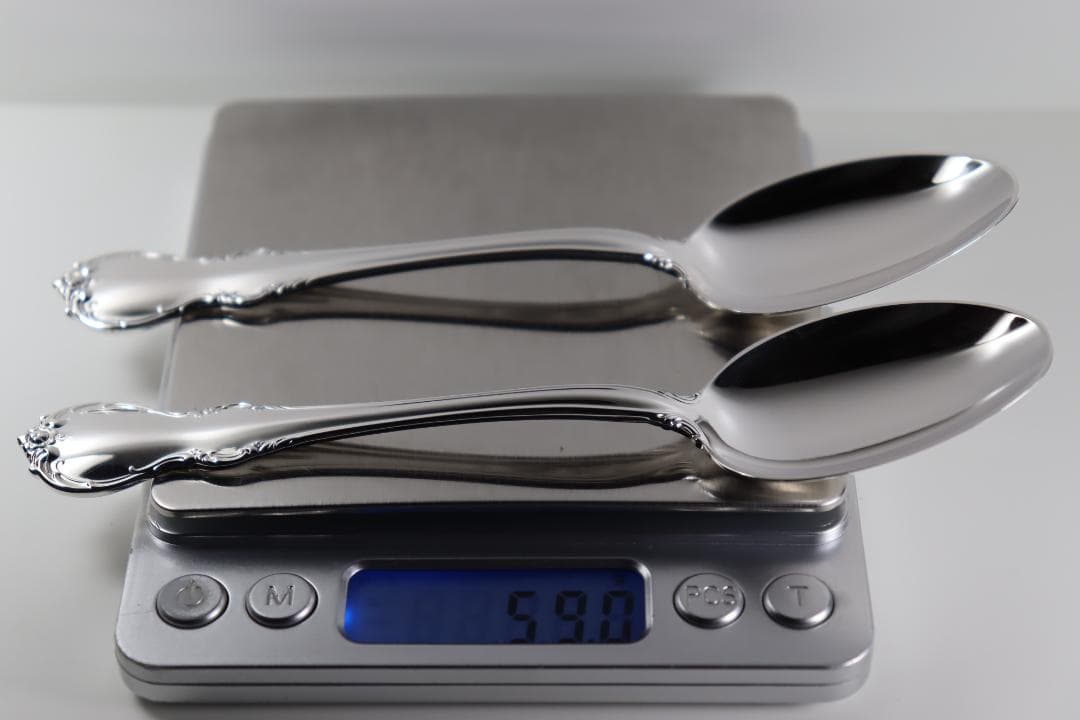 アメリカ■TOWLE社■スターリング製ティースプーン2本セット■とてもきれい¨