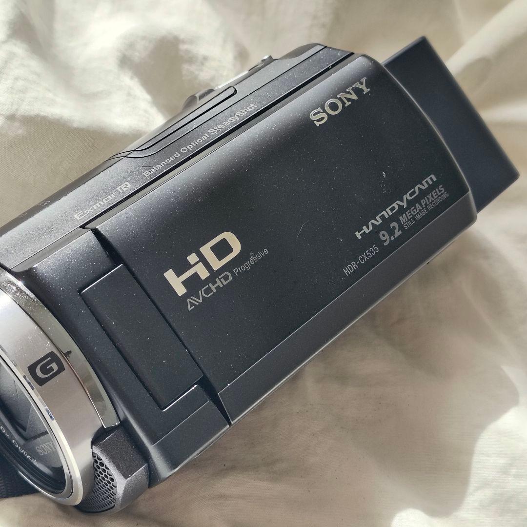 HDR-cx535 かんたん操作で初めてのビデオカメラにおすすめ