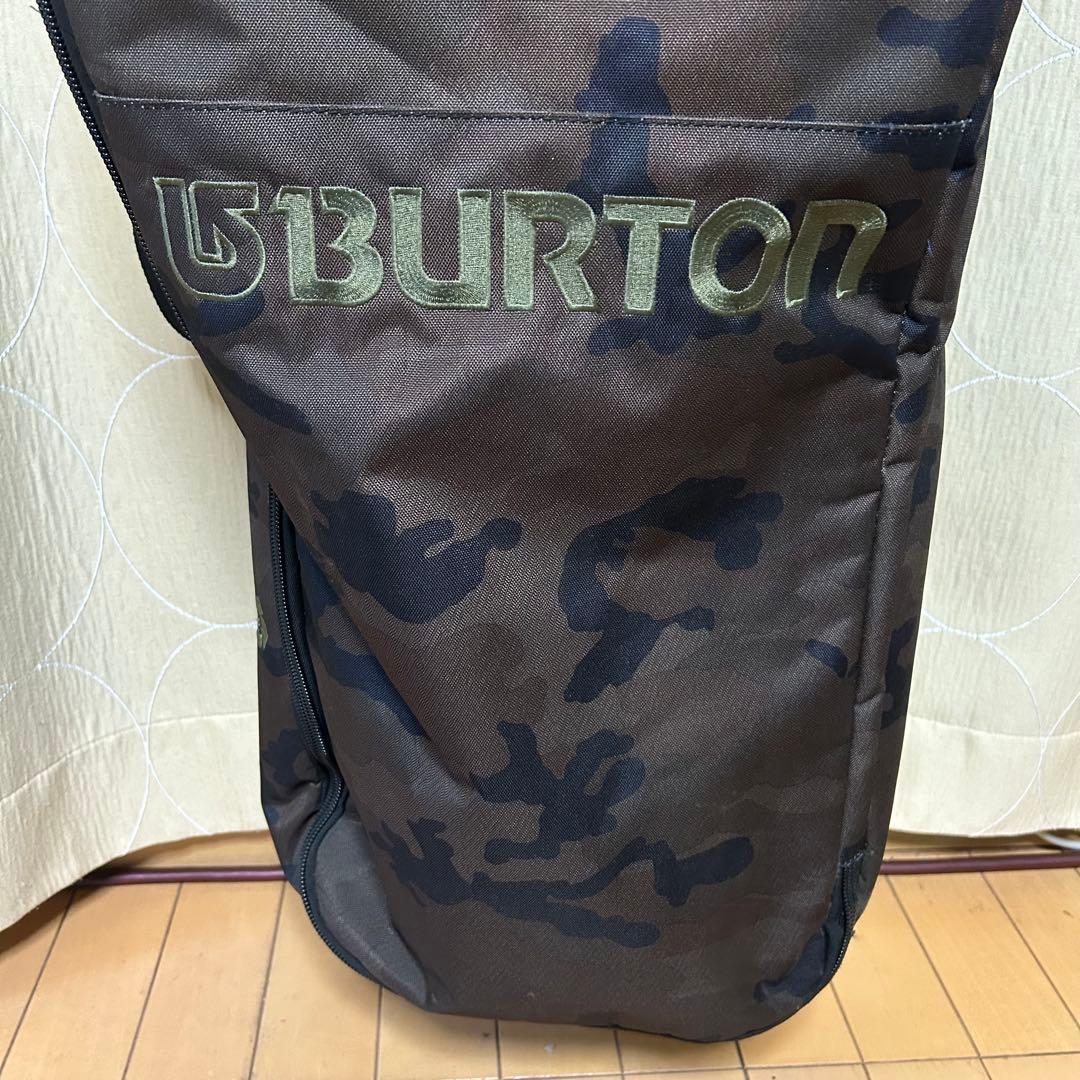 ☆状態良好☆ BURTON iD キャリーバッグ　ウィール付　166cm 迷彩柄