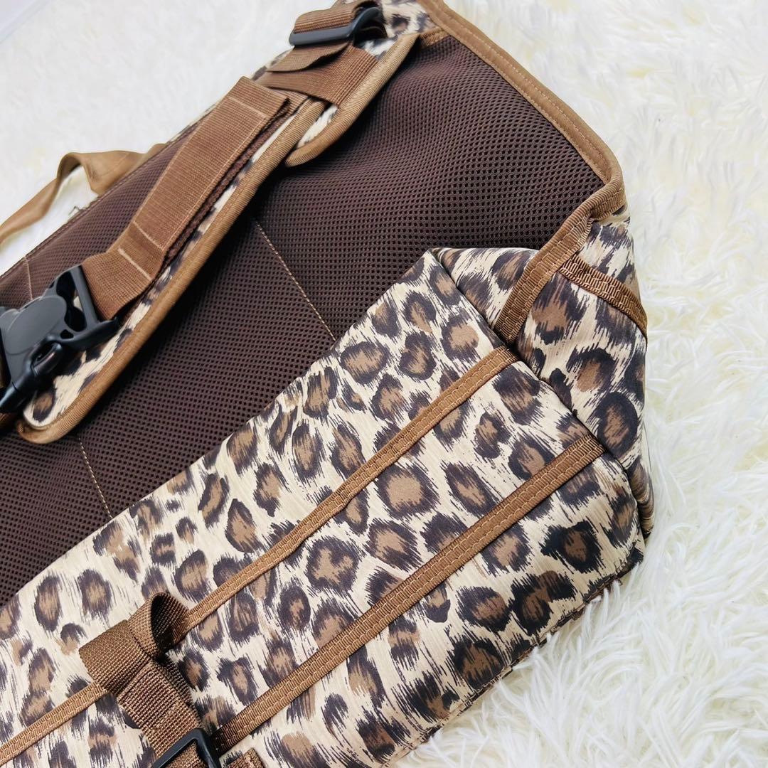 【極美品】ヘッドポーター　メッセンジャーバッグ　豹柄