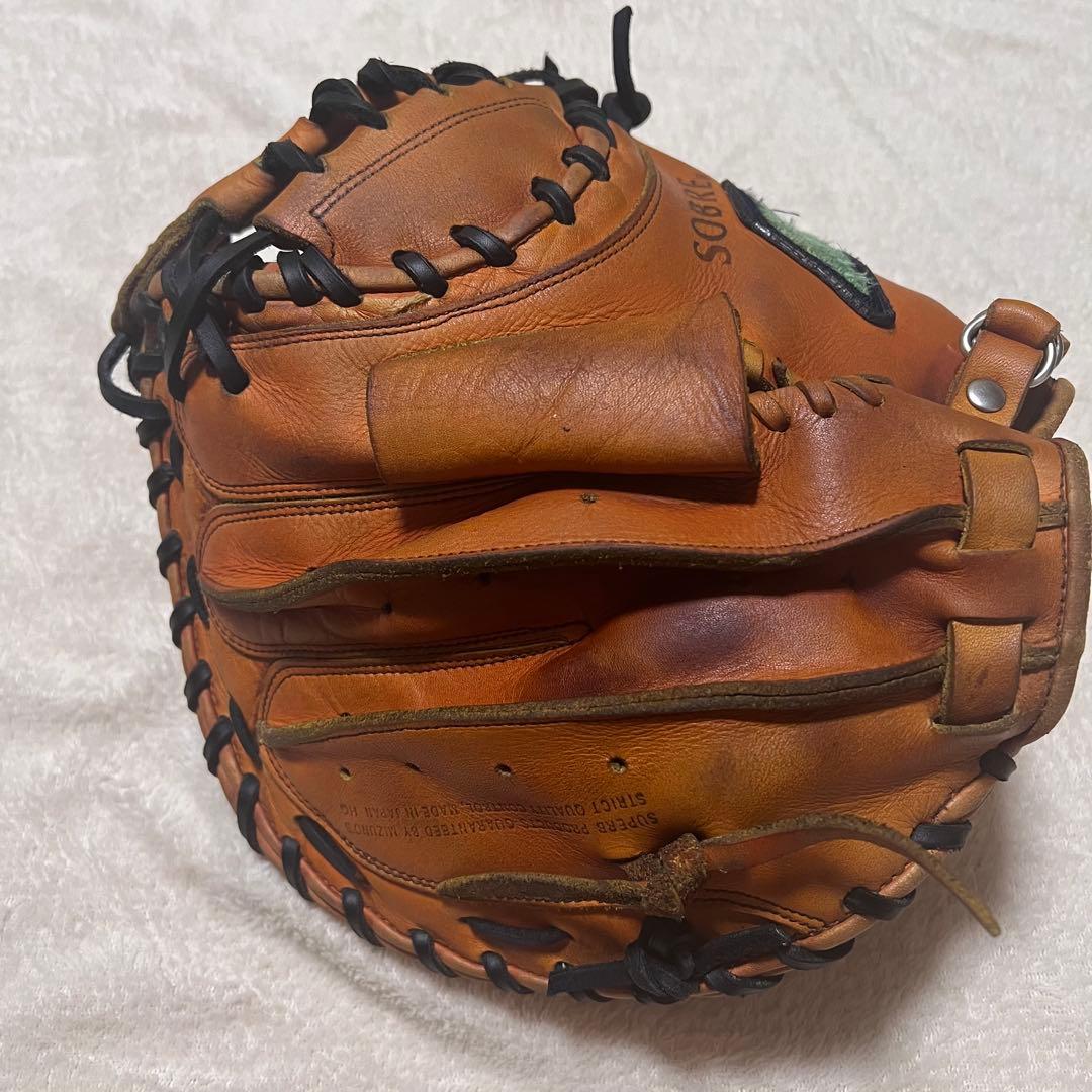 【希少】ミズノ　MIZUNO キャッチャーミット　buw league ビック