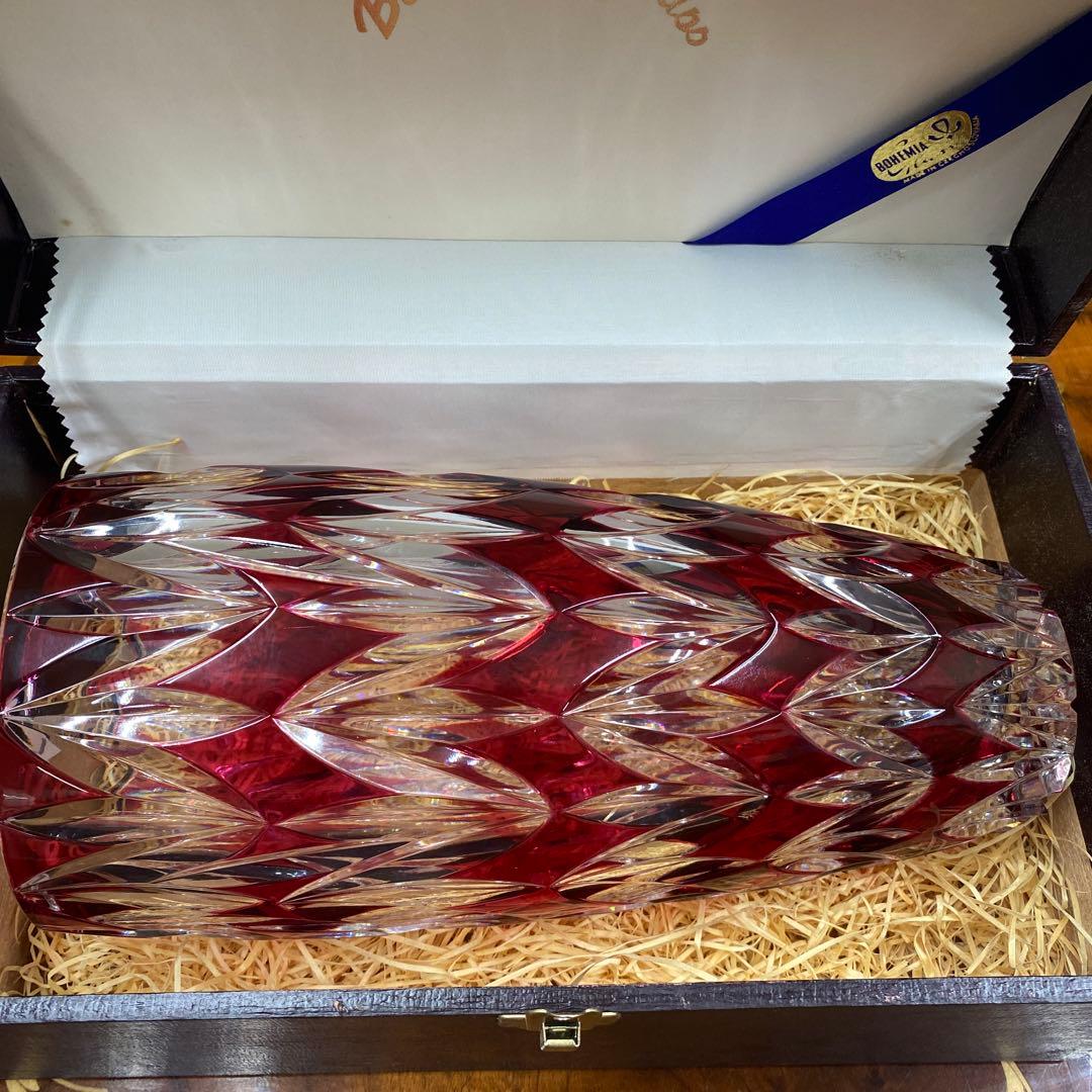 Bearcat　ヴァルサンランバート　花瓶　切子　大