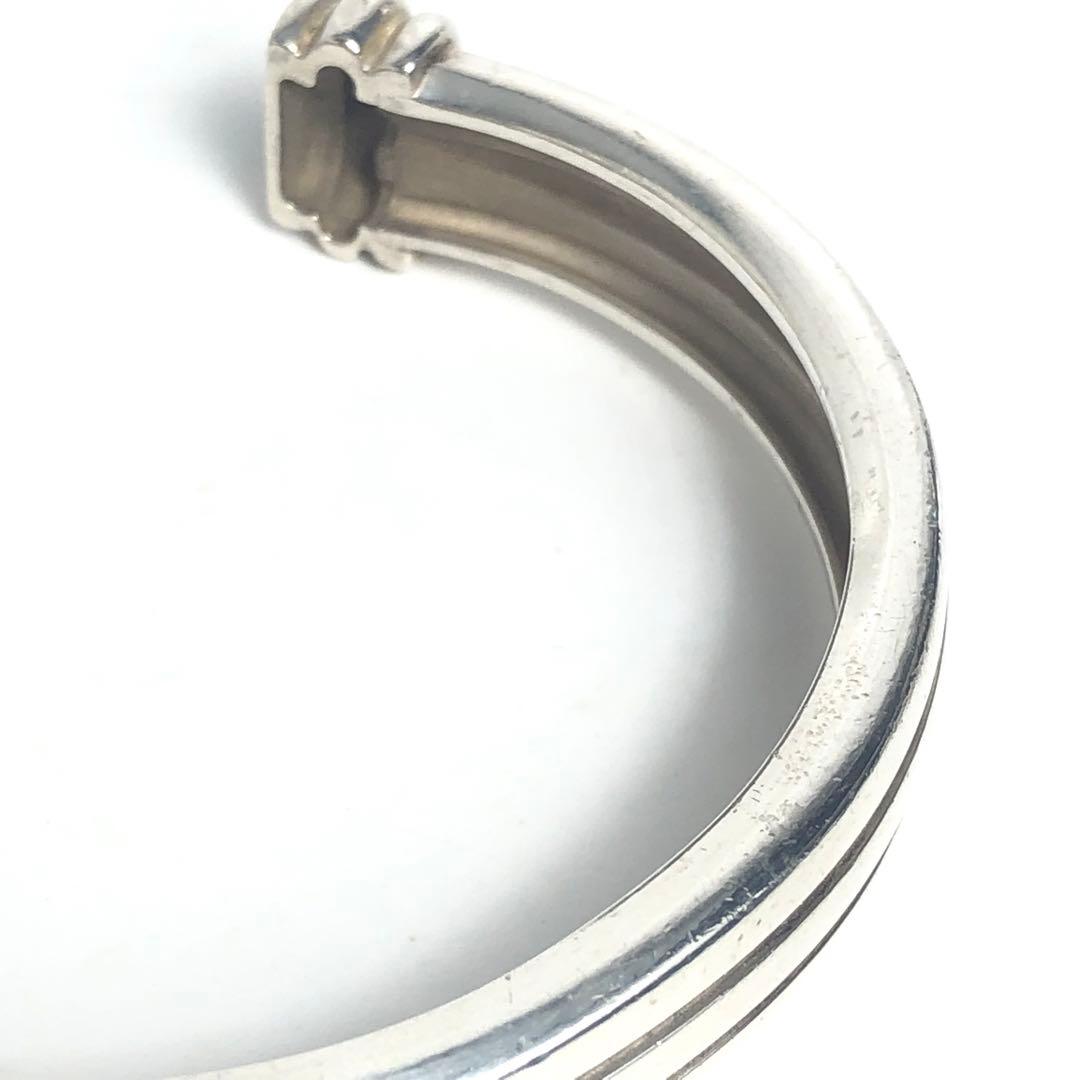 Tiffany ティファニー グルーブド バングル カフ 925 シルバー