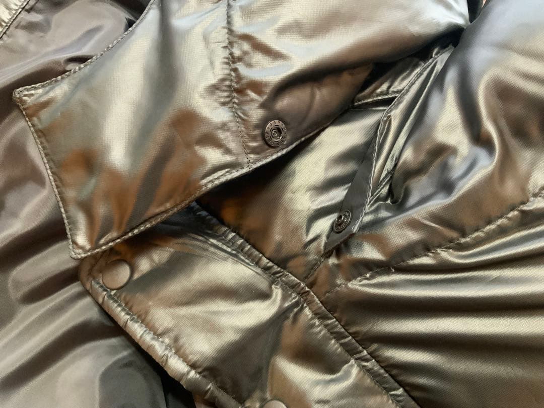 Puma プーマ　黒 ブラック ダウン　ロングコート　ベンチコート　L