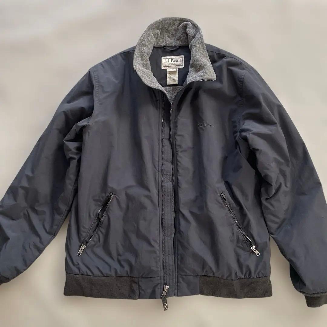 LLBean エルエルビーン ウォームアップジャケット 黒