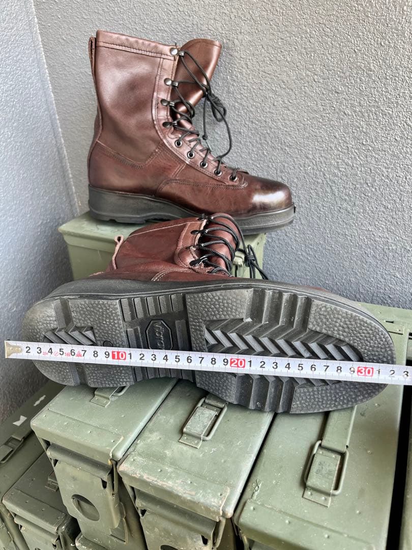 米軍放出品 BELLEVILLE コンバットブーツ　ミ ブラウン 28.5cm