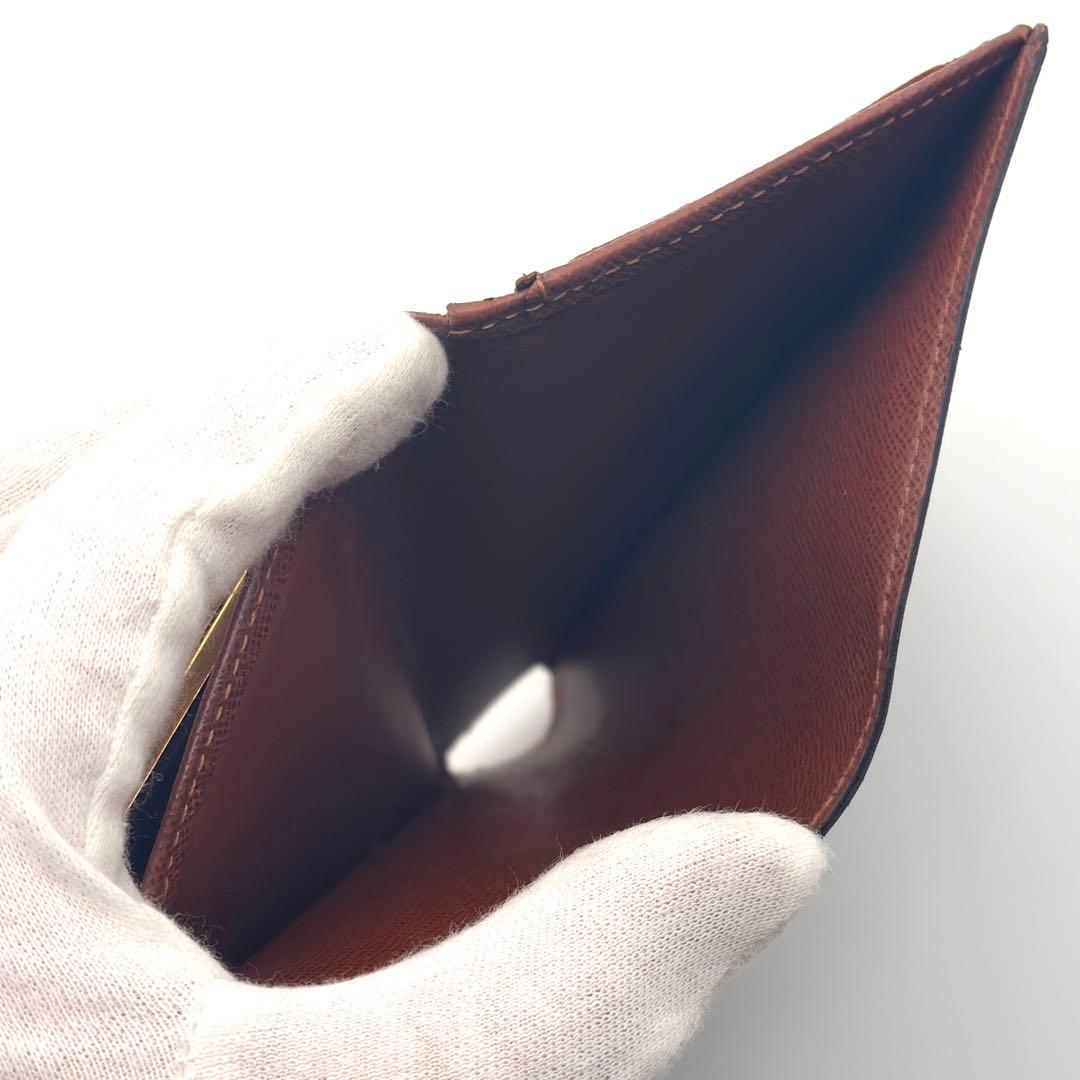 【新型】ルイヴィトン モノグラム ヴィエノワ がま口財布