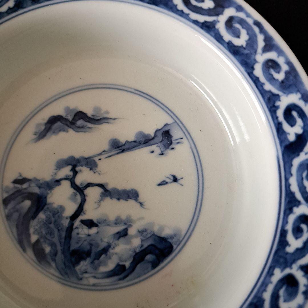 「繊細優美 染付の美！平戸(ひらど)焼」向付4客セット 骨董アンティーク