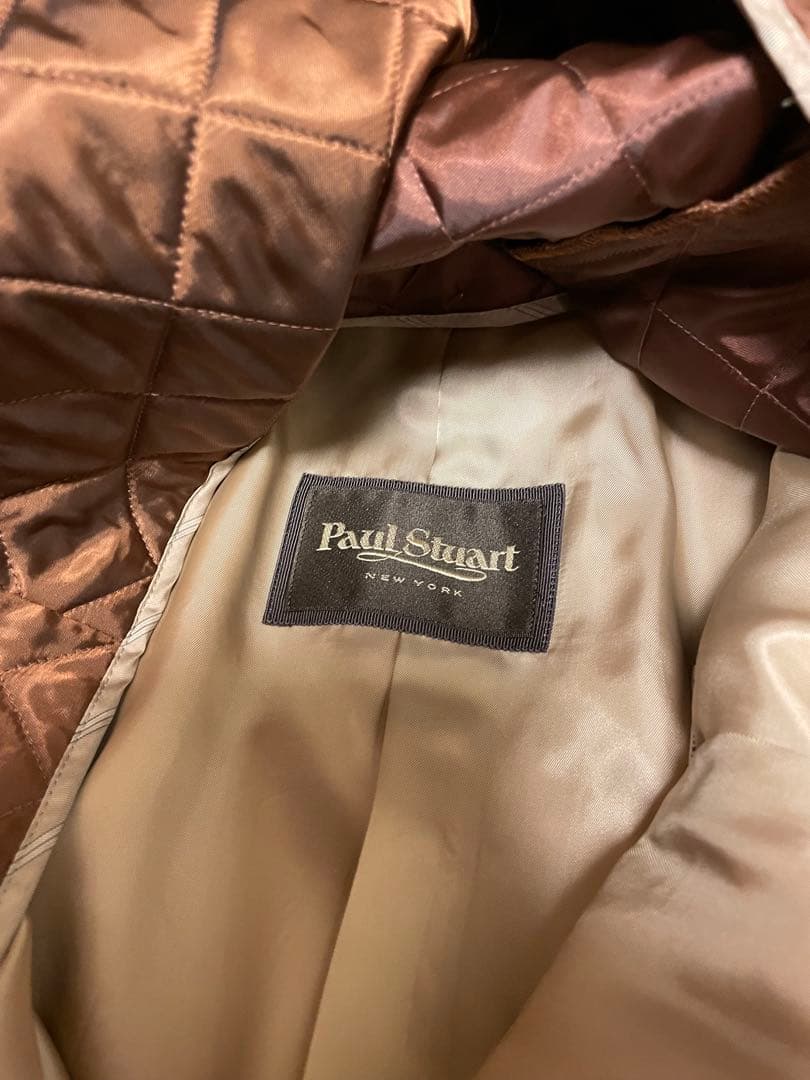 美品ポールスチュアート　三陽商会　未使用に近い　ウール　コート　ライナー付き　6