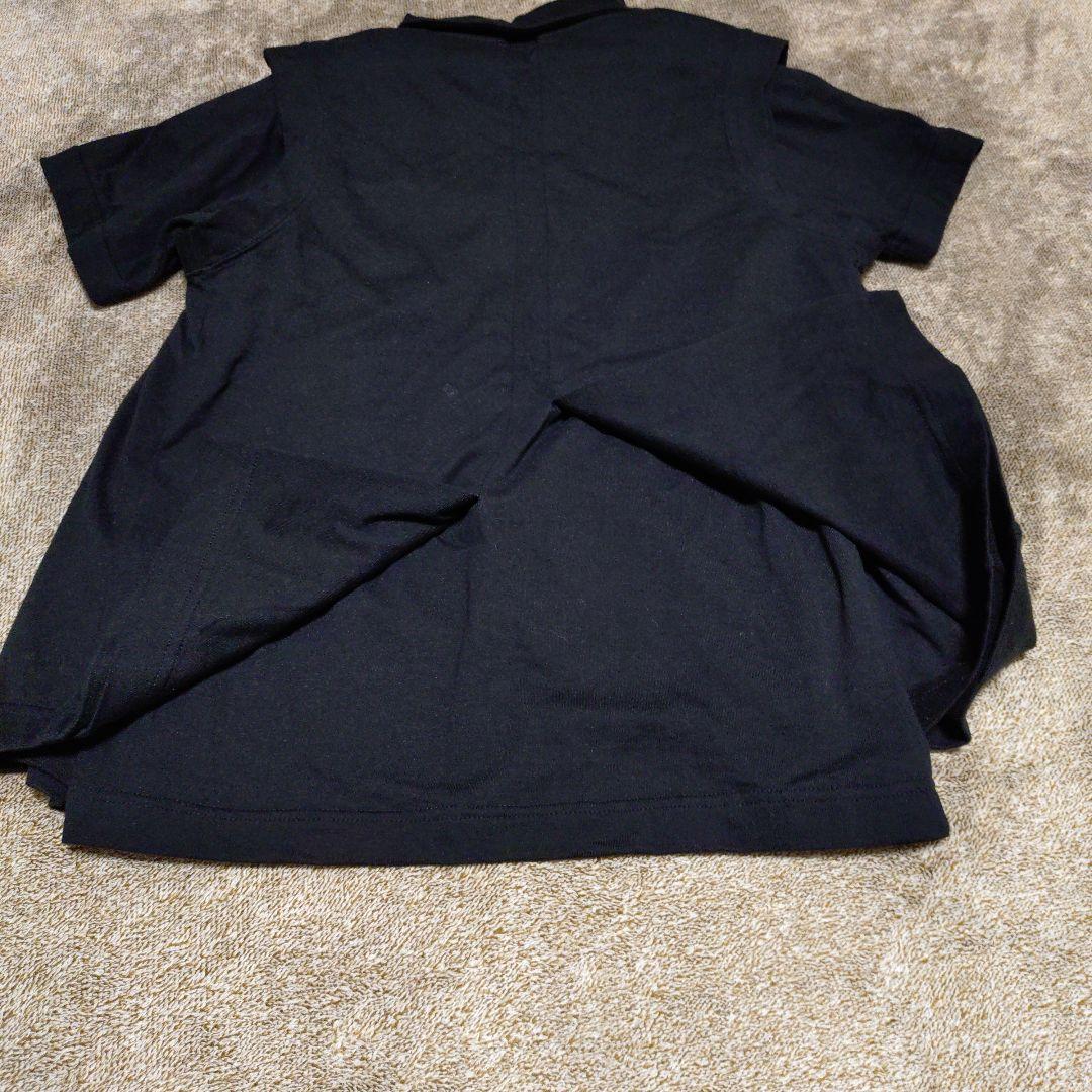 【美品】コムデギャルソン　半袖トップス　ベスト風　3重　　ブラウス