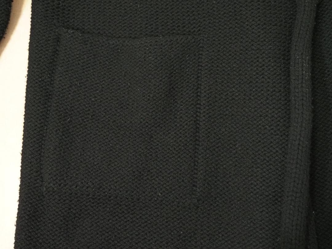 forme d'expression フーデッドニットコートM