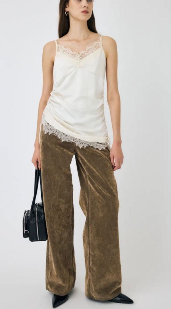 moussy MIDRISE CORDUROY バギー