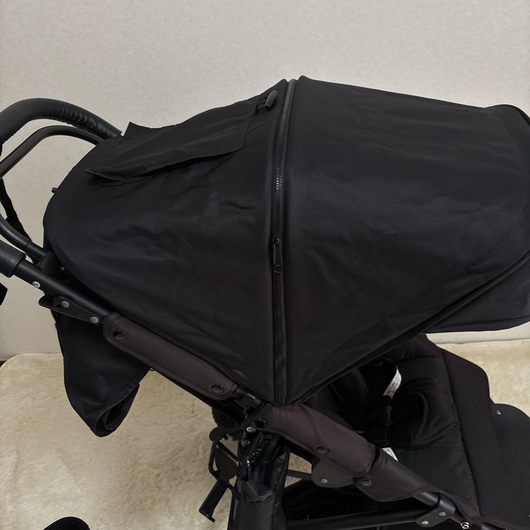 AirBuggy エアバギー ココプレミア ブラック ブレーキ 三輪 空気入れ