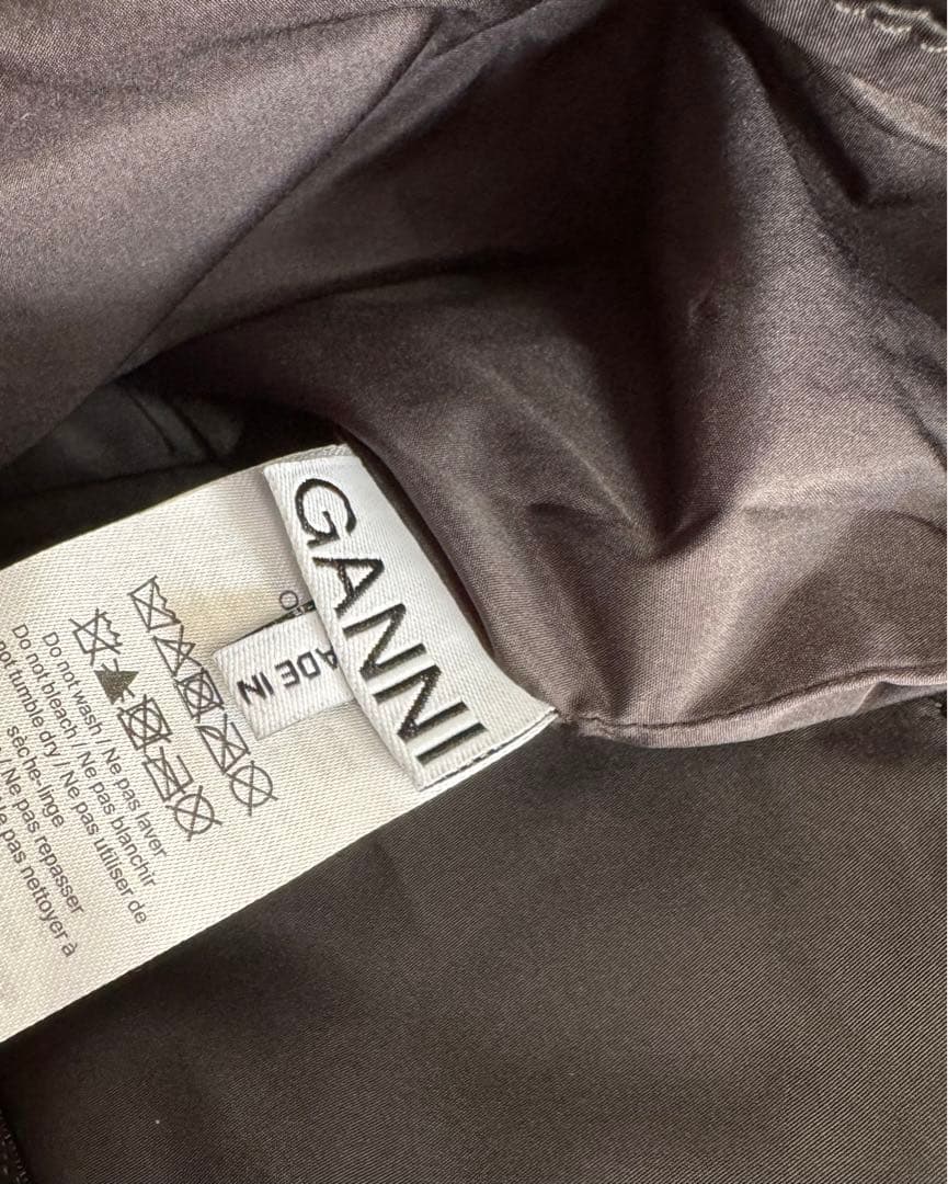 GANNI リュック　黒