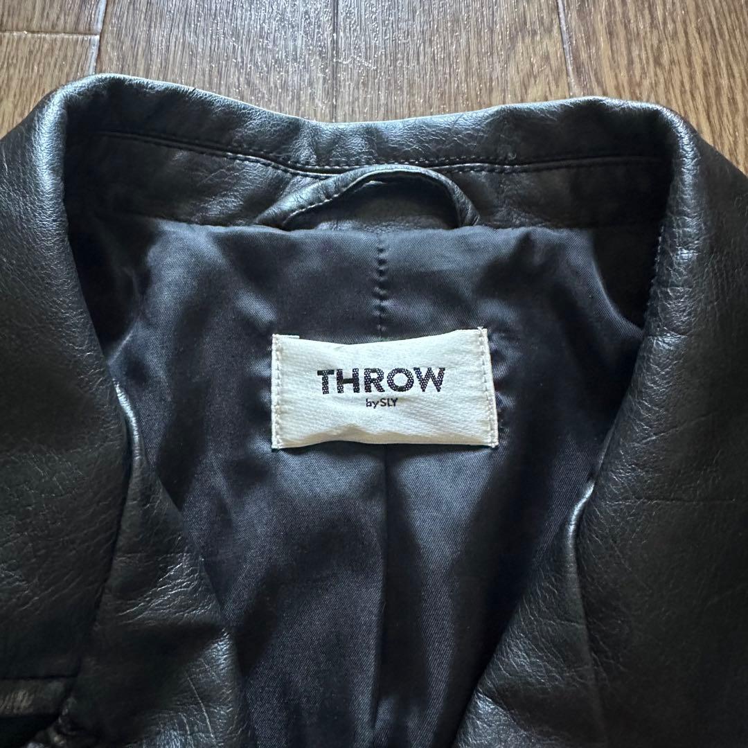 ジャケット・アウター THROW by sly double riders jacket