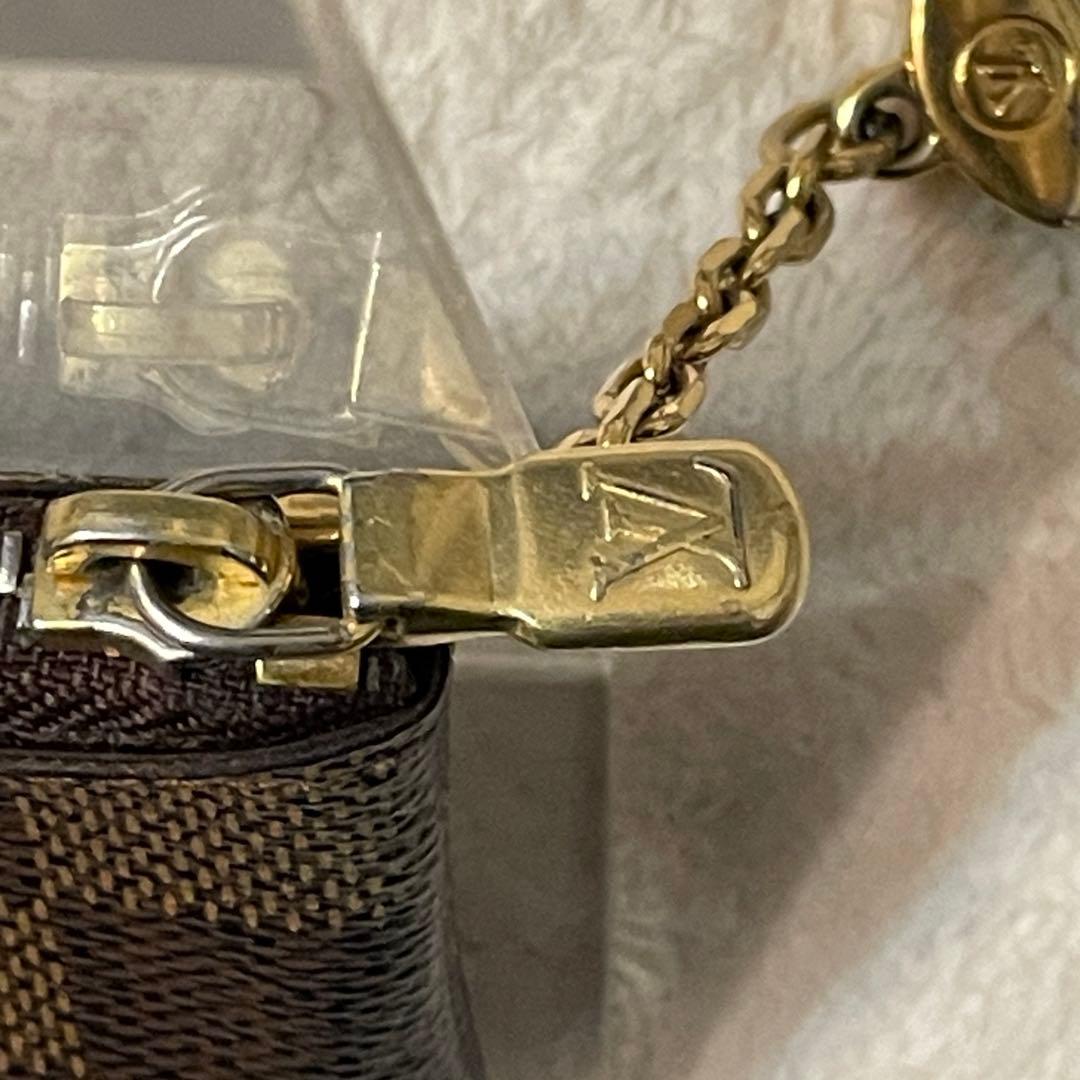 LOUISVUITTON ルイヴィトン　ダミエ・ケース ブラウン