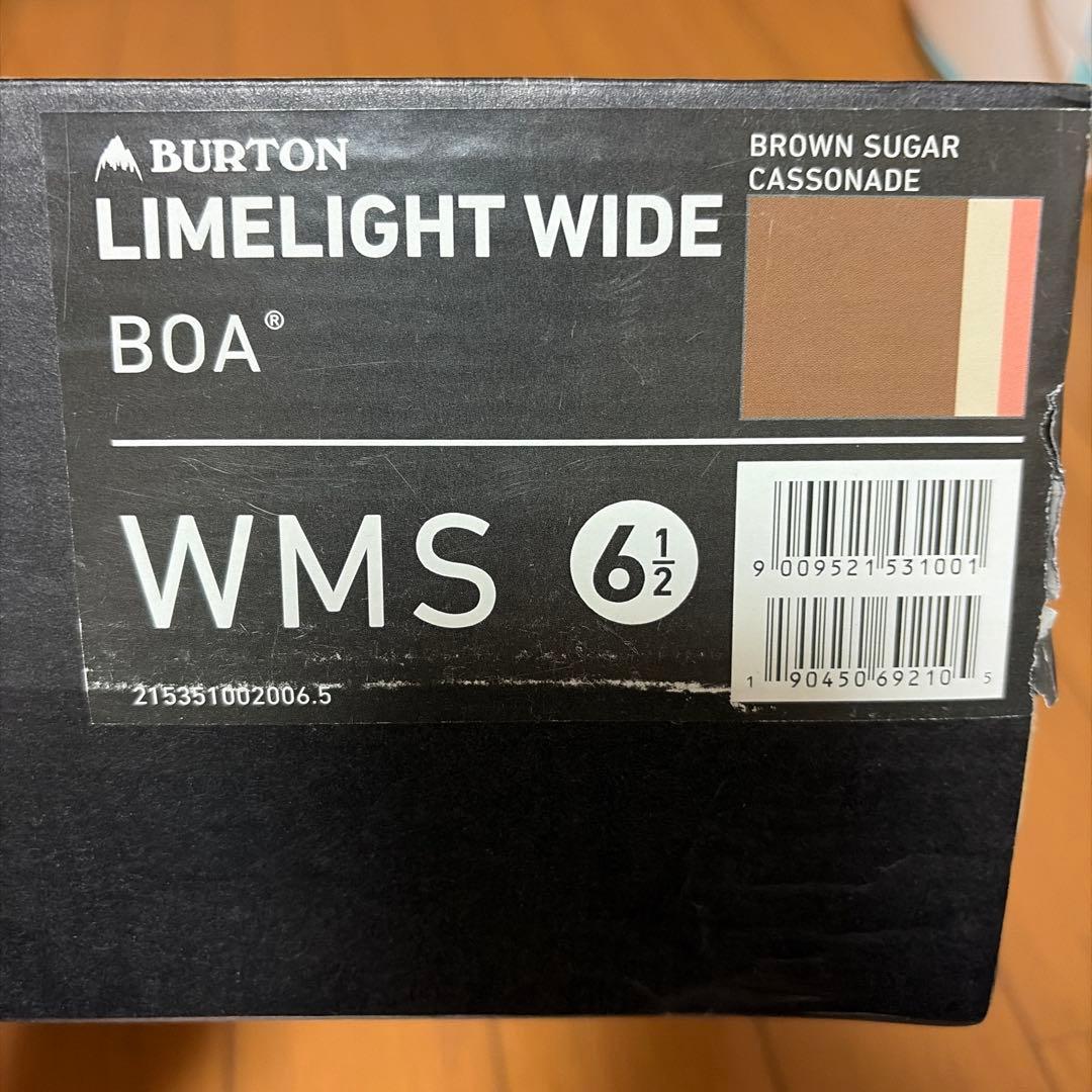 BURTON LIMELIGHT ブラウン スノーボードブーツ
