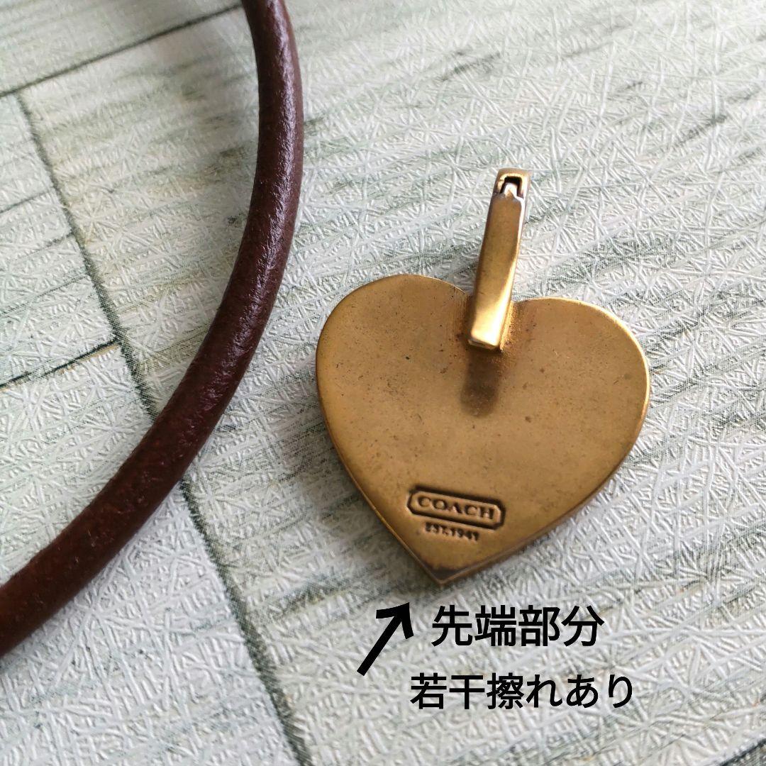COACH ブラウンレザーブレスレット 本革
