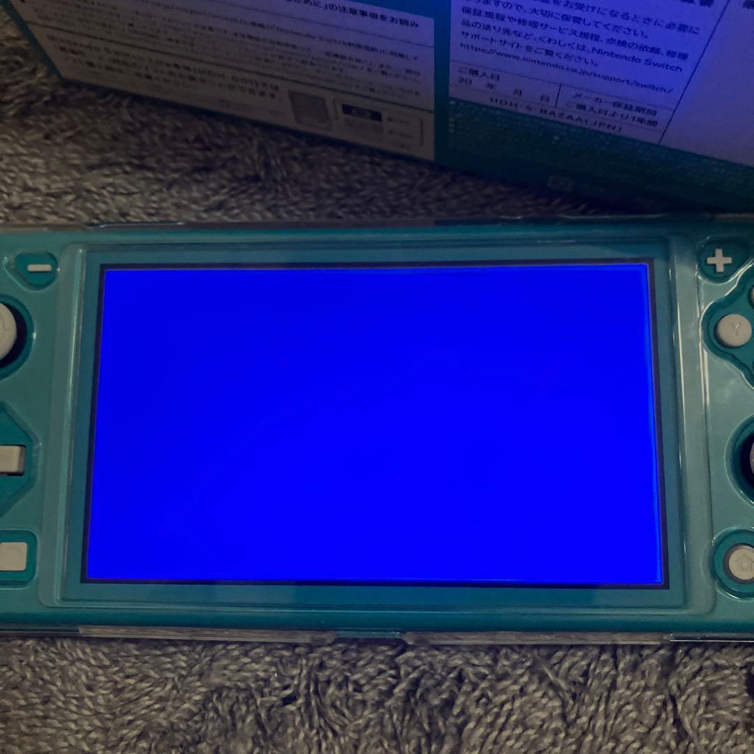 Nintendo Switch Lite ターコイズ 本体　ジャンク