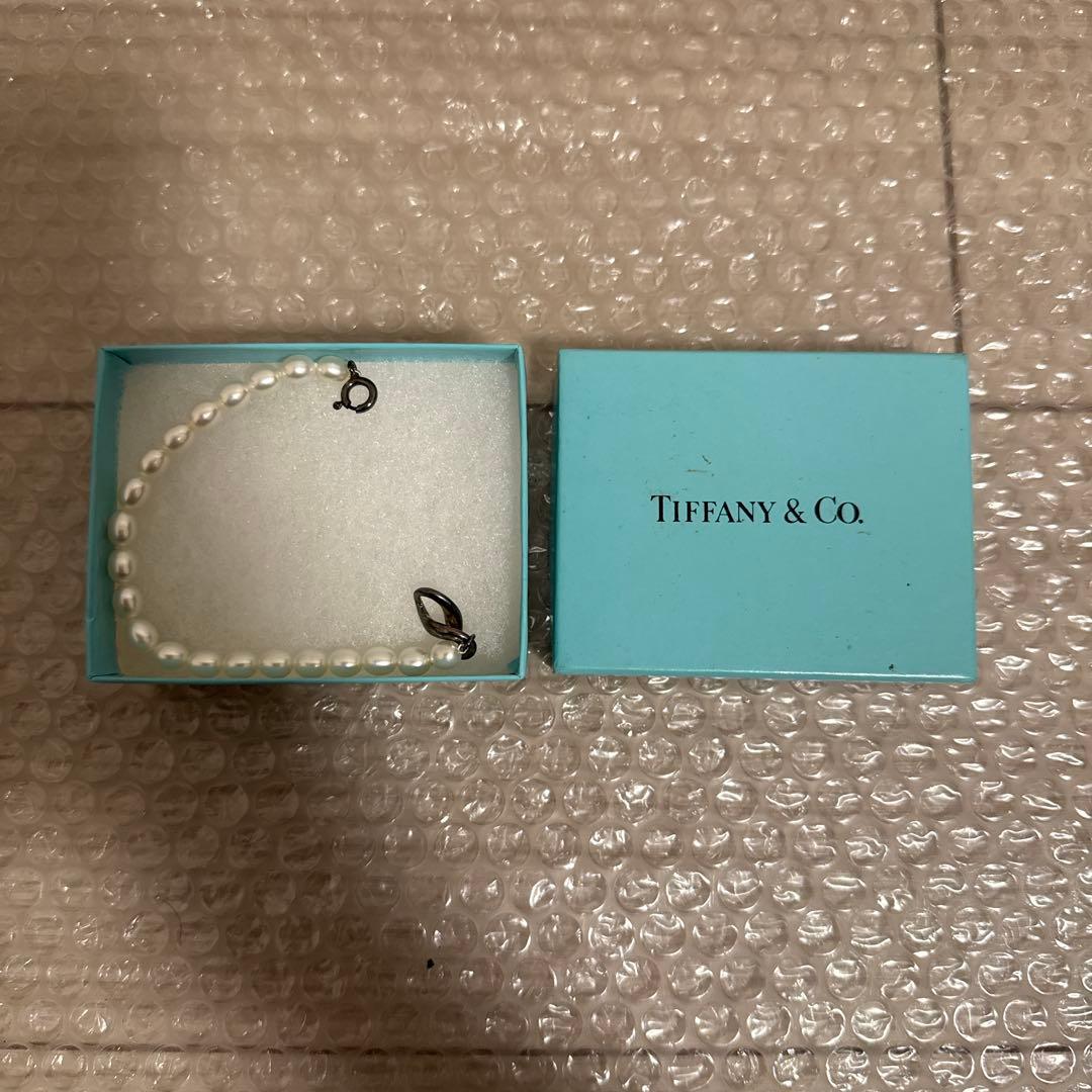 ブレスレット　Tiffany インフィニティ パール　925