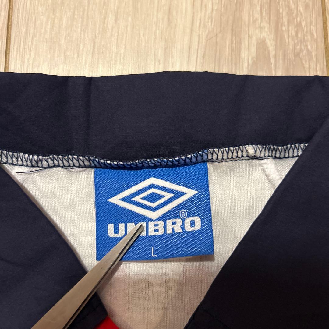 柴田ひかり90s UMBRO アンブロ　イングランドロングスリーブ　ユニフォーム