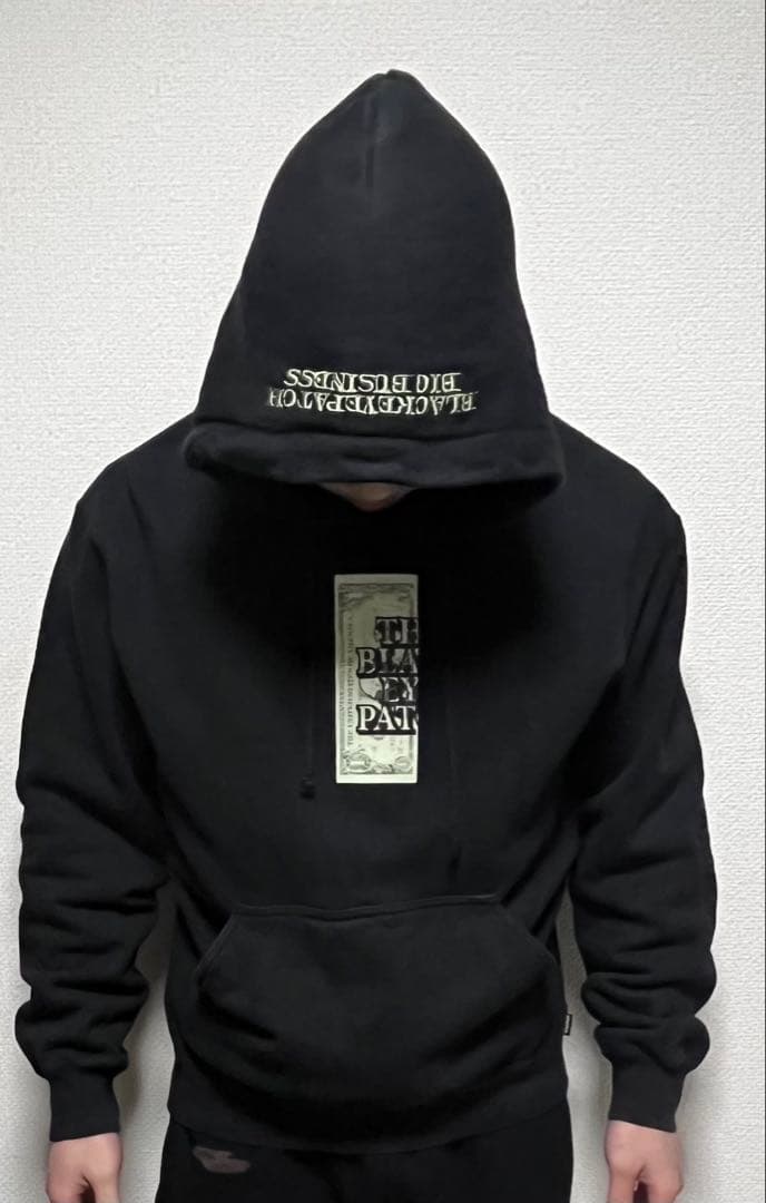 THE BLACK EYE PATCH ブラック パーカー M