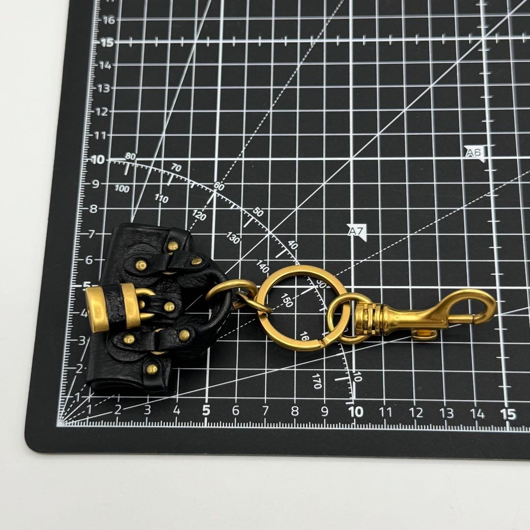 未使用級　激レア　クロエ　パディントン　キーホルダー　レザー　黒　y2k 00s