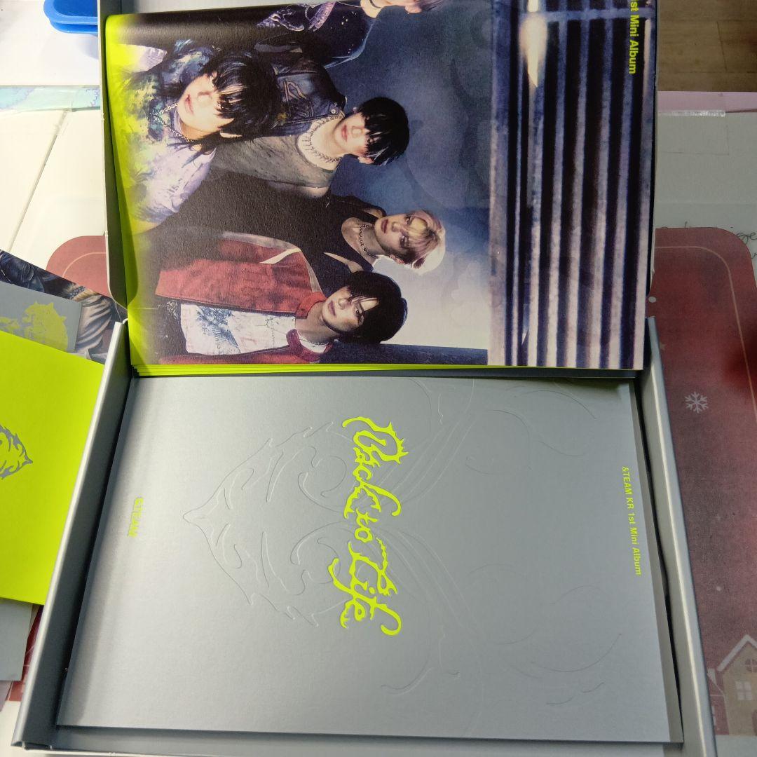 ＆TEAM　プロモアルバム　非売品　サイン入り　Back to Life　レア