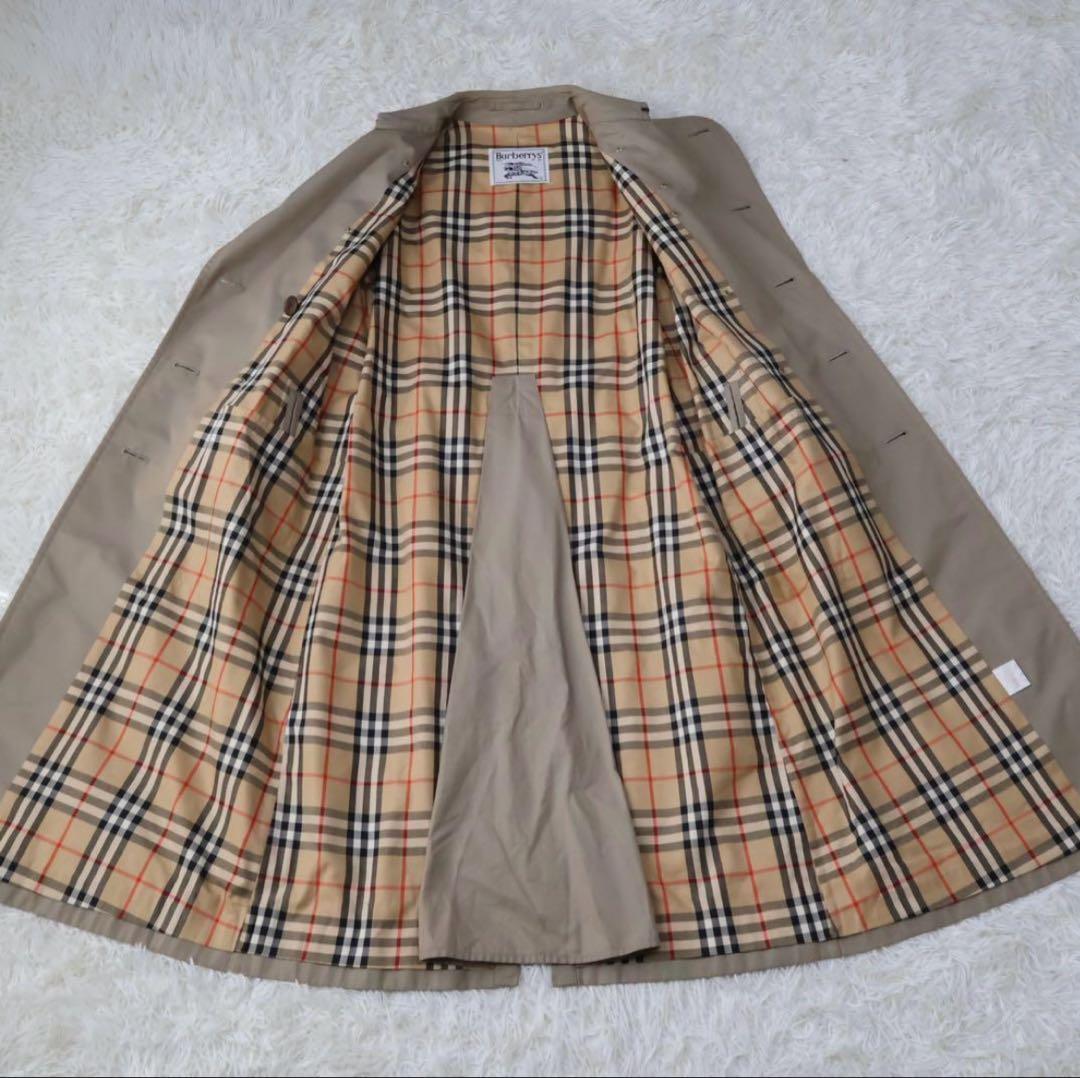 バーバリー　トレンチコート　ベージュ　ノバチェック
